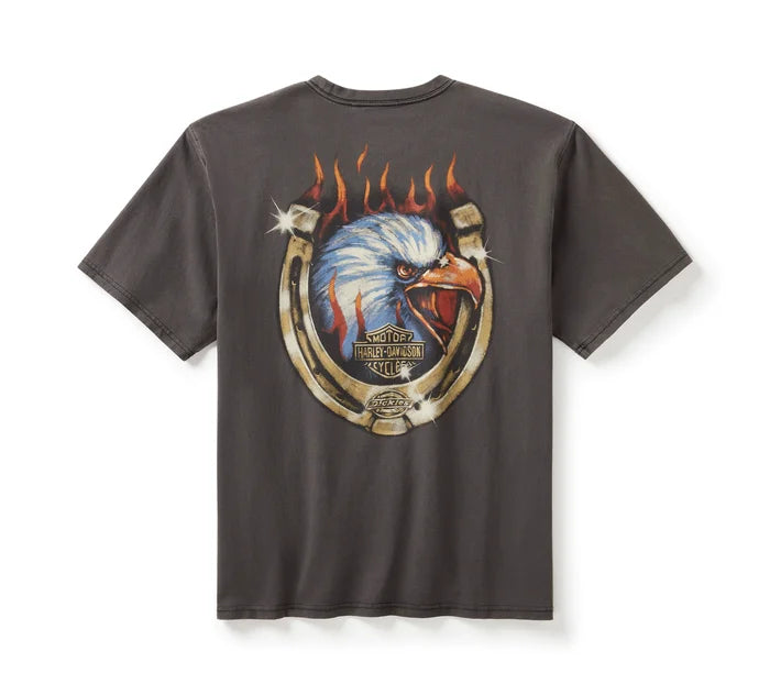 Men's Dickies x HD Heavyweight Flaming Eagle Tee