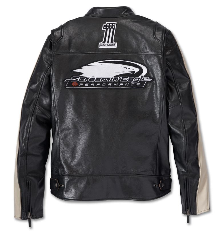 Men's Enduro Screamin' Eagle Leather Jacket