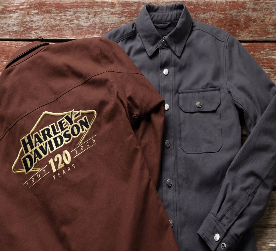 Men's 120th Anniversary Operative Riding Shirt Jacket - Rum Raisin