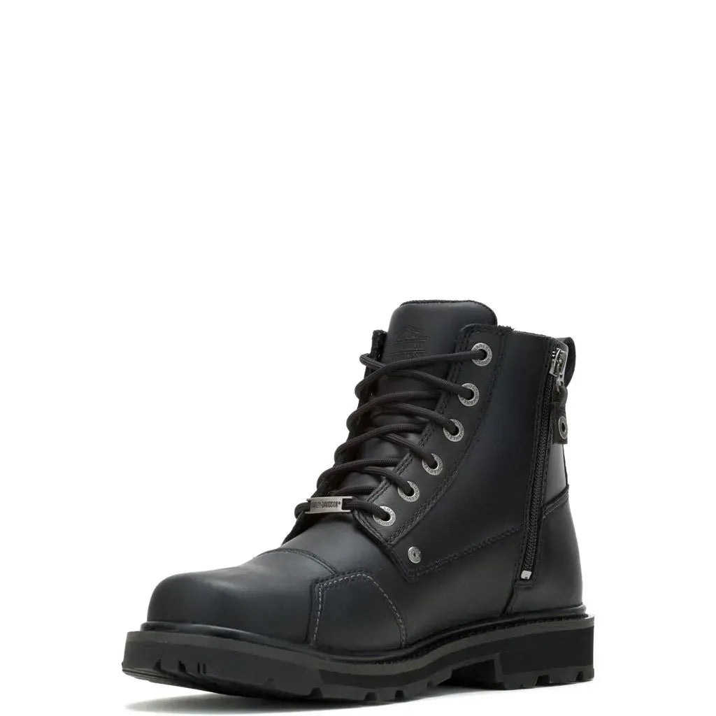 Harley-Davidson Mens Ironblock 5.5-Inch Black Motorcycle Boots