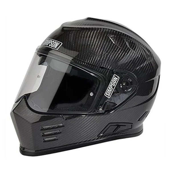 Simpson Motorcycle Ghost Bandit/Venom Helmet - Carbon Fibre