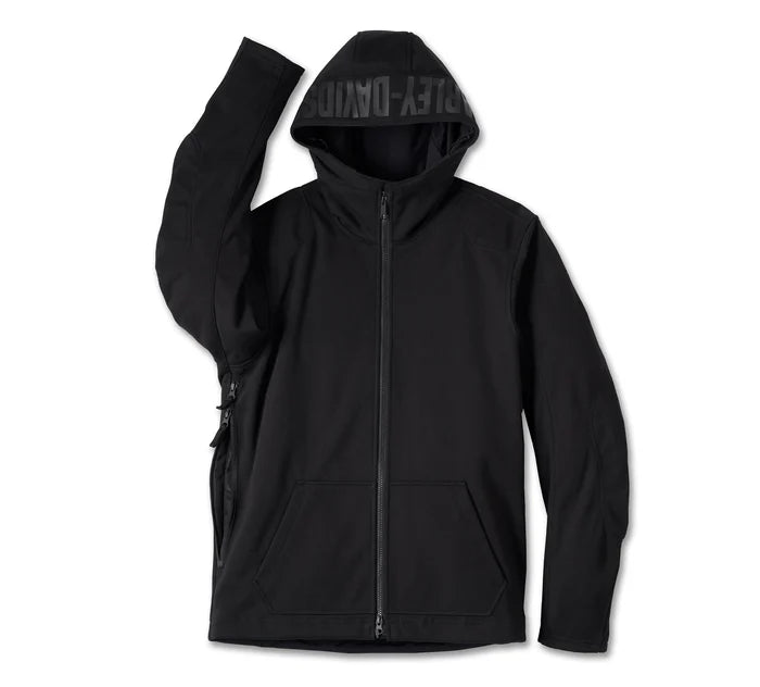 Men's Deflector 2.0 Willie G Skull Riding Fleece - Black Beauty