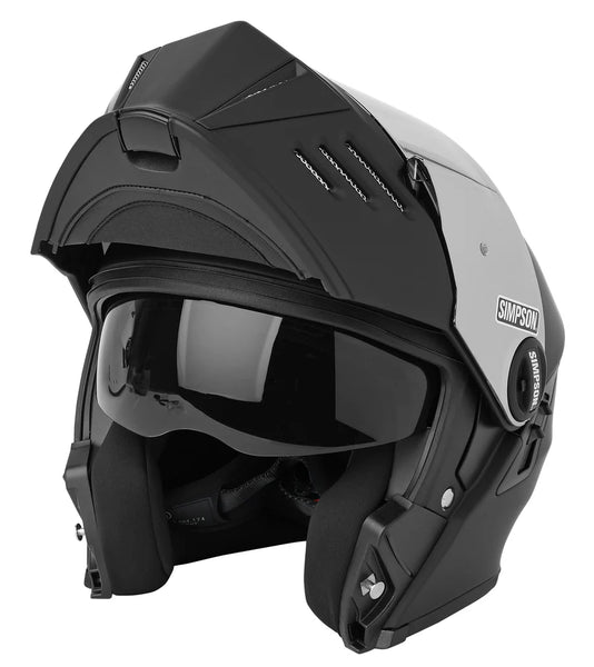SIMPSON MOD BANDIT/DARKSOME HELMET Matte Black – Perth