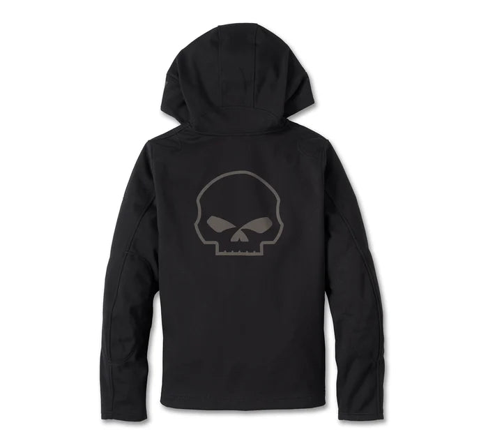Women's Willie G Deflector 2.0 Hooded Riding Fleece - Black Beauty