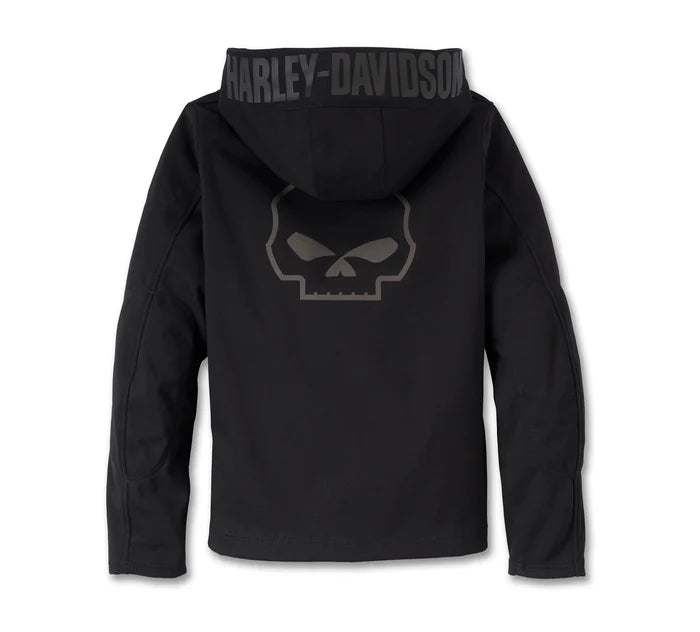 Women's Willie G Deflector 2.0 Hooded Riding Fleece - Black Beauty