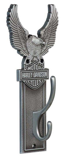 Harley-Davidson® Eagle Bar & Shield Coat Hook Heavy-Duty Antique Finish