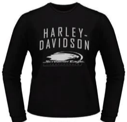 Harley-Davidson Screaming Eagle Long Sleeve Tee- DEALER BRANDED