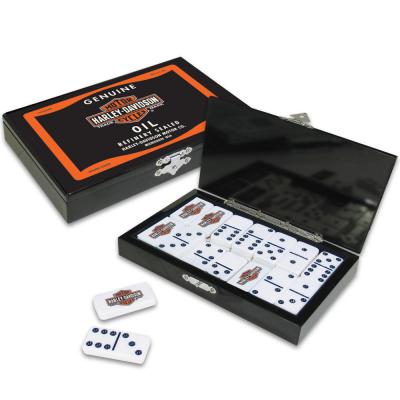 Harley-Davidson® Oil Can Domino Set