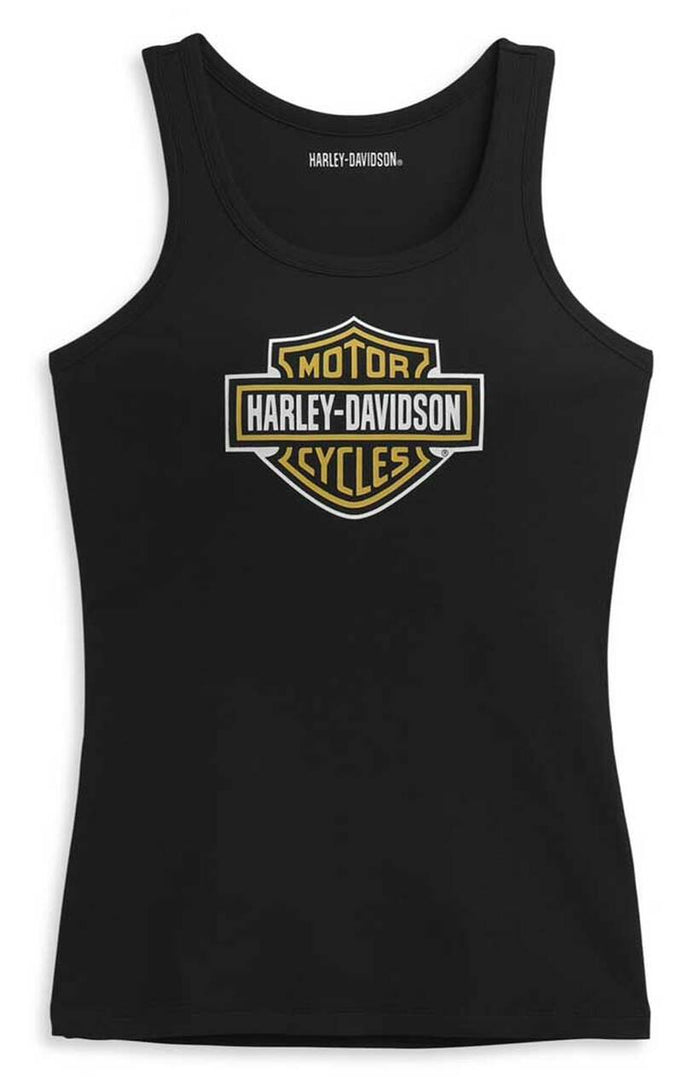 Harley-Davidson® Women's Bar & Shield Logo Sleeveless Tank Top, Black