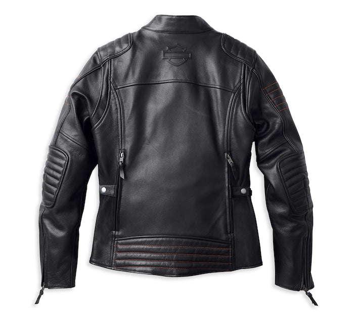 Women's Heather Avenue Triple Vent System Leather Jacket