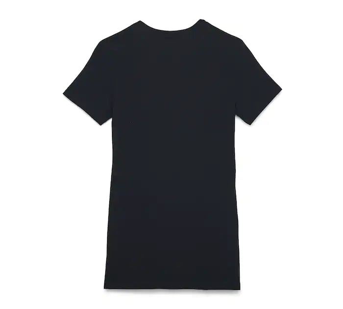 Women's Skull Graphic Tee - Black