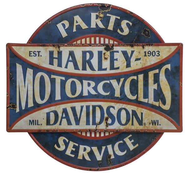 Harley-Davidson™ Parts & Service Steel Sign