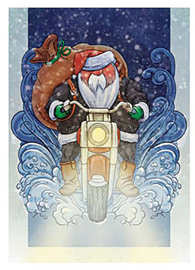 Harley-Davidson® Joyride Boxed Set of Christmas Greeting Cards | Set of 12