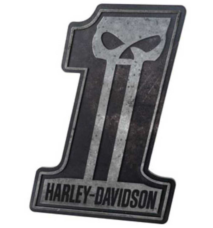Harley-Davidson® #1 Skull Pub Sign