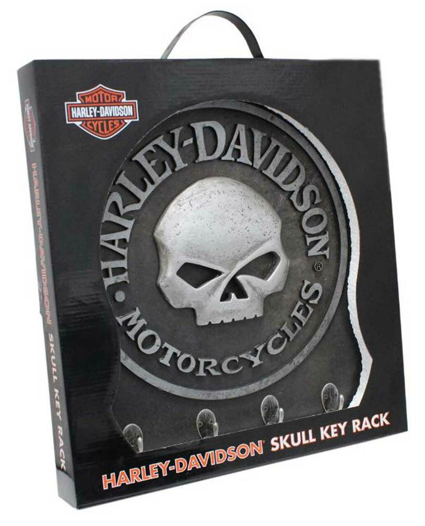 Harley-Davidson® Sculpted 3D Willie G Skull Key Rack, Textured Finish