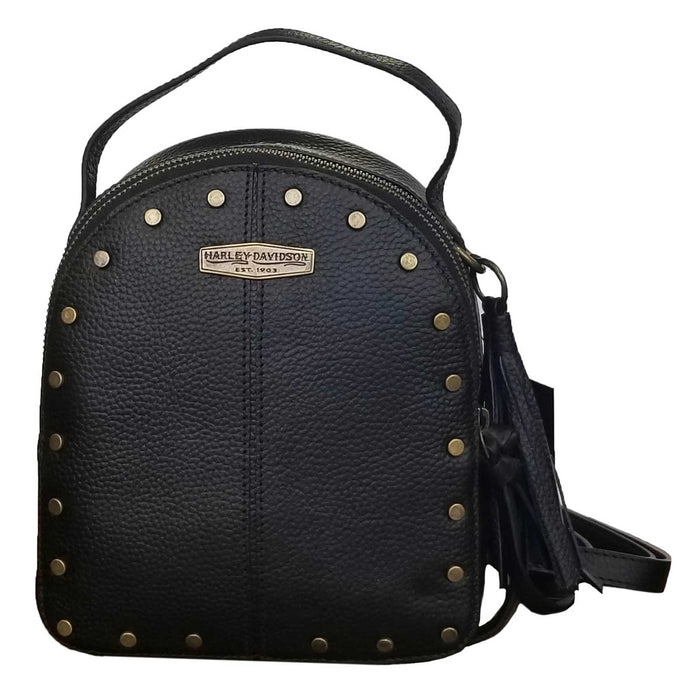 Harley-Davidson® Women's Midnight Rider Leather Convertible Backpack