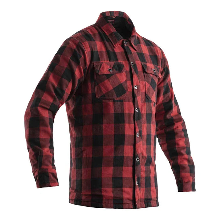RST Lumberjack CE Mens Textile Shirt Red Check