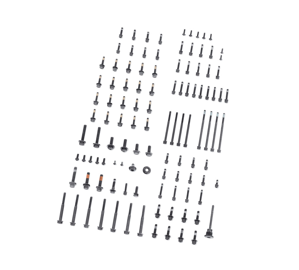 Harley-Davidson Full Engine Hardware Kit Black