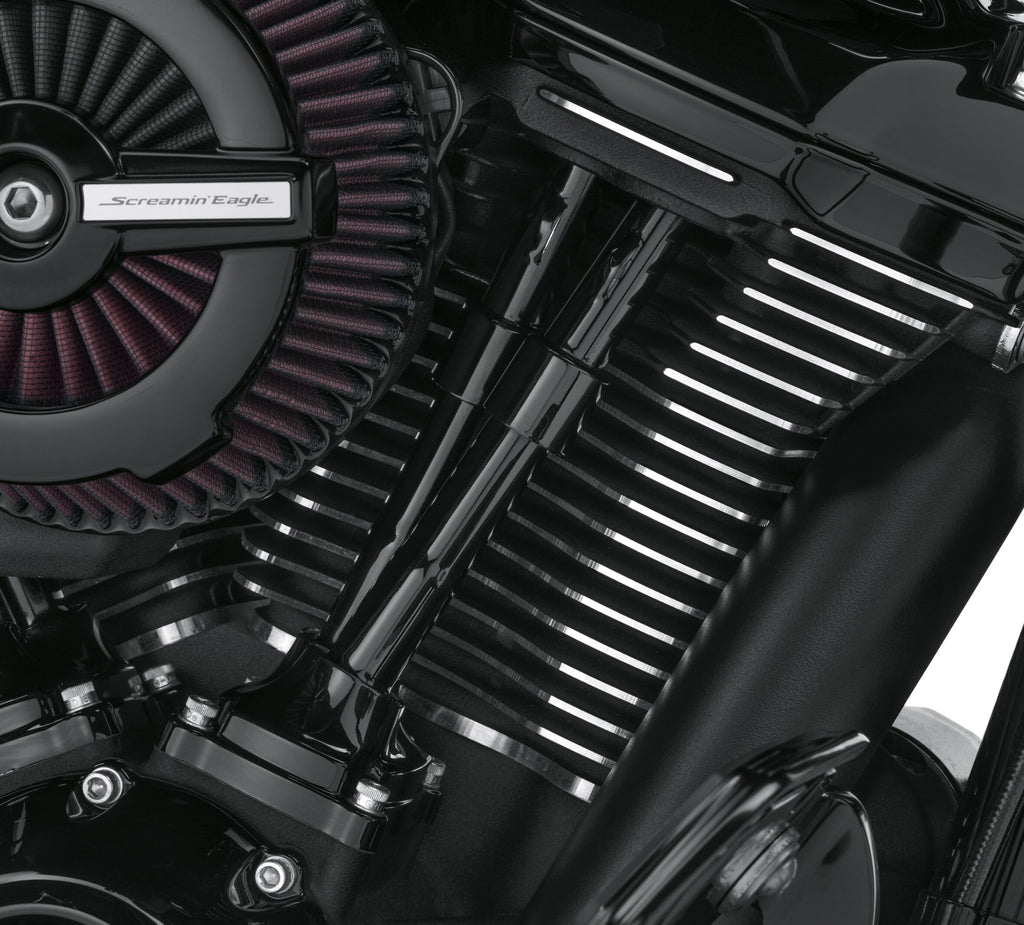 Harley-Davidson Screamin' Eagle Pushrod Cover Kit Gloss Black