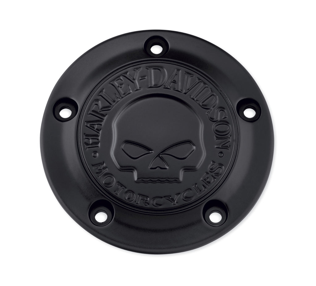 Harley-Davidson Willie G Skull Timer Cover Black