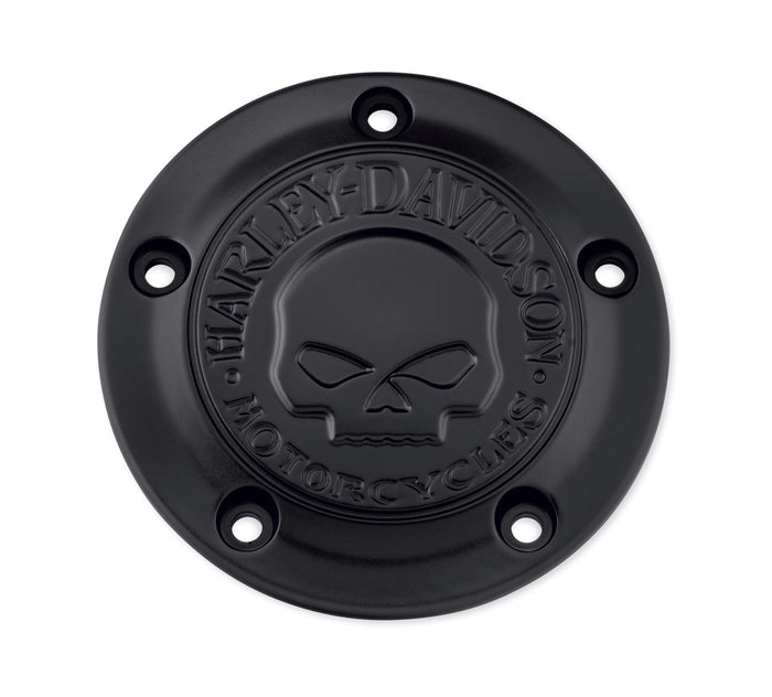 Harley-Davidson Willie G Skull Timer Cover Black