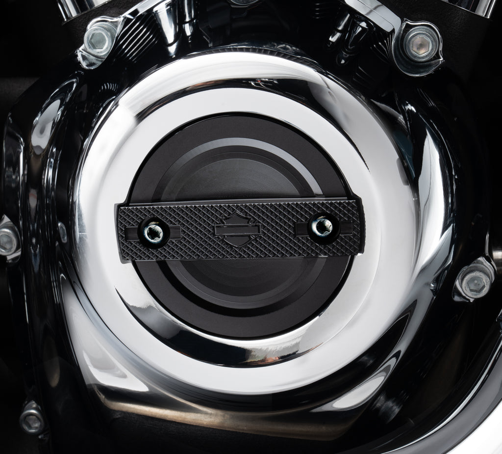 Harley-Davidson Switchback Timer Cover Black Anodized