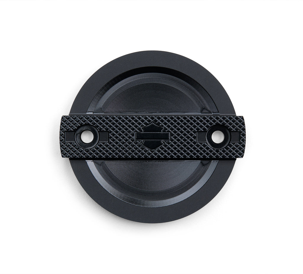 Harley-Davidson Switchback Timer Cover Black Anodized