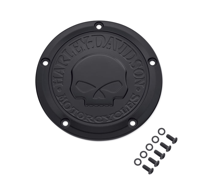Harley-Davidson Willie G Skull Derby Cover Black