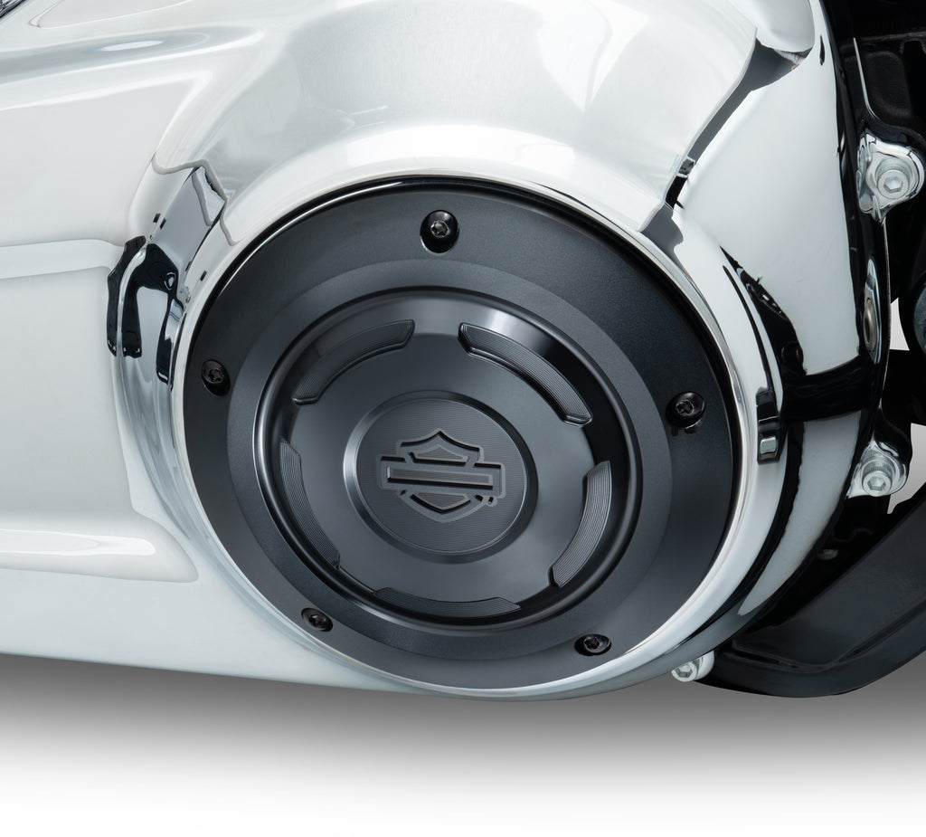 Harley-Davidson Switchback Derby Cover Black Anodized