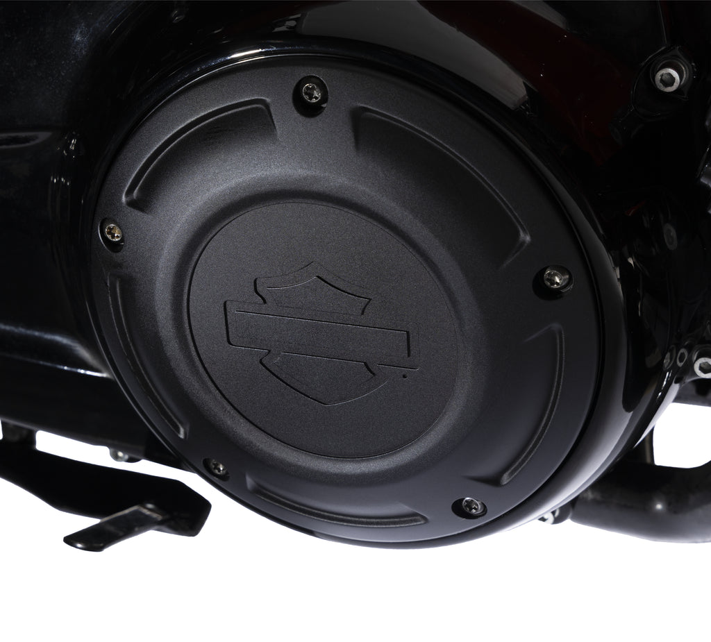 Harley-Davidson Redline Derby Cover Black Anodized