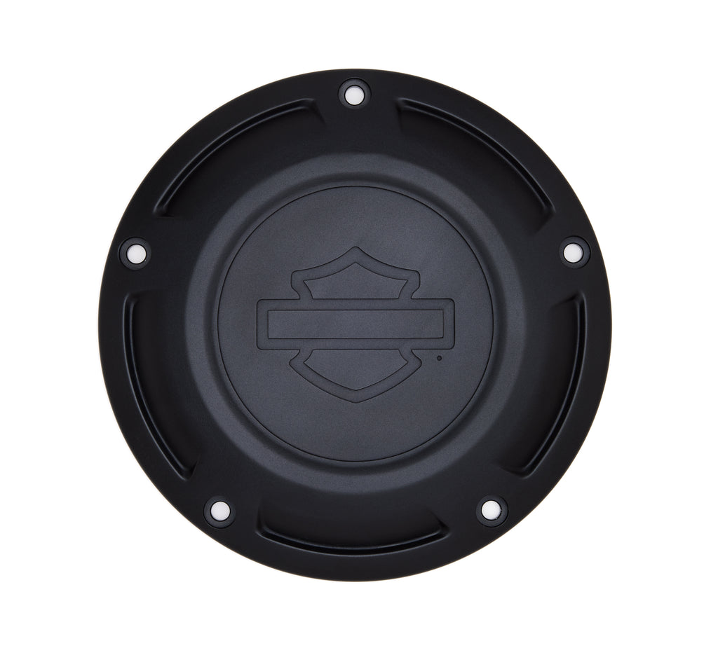 Harley-Davidson Redline Derby Cover Black Anodized