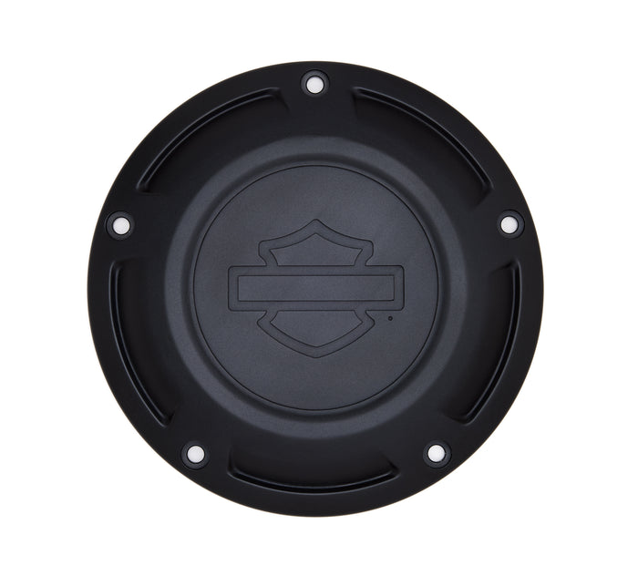 Harley-Davidson Redline Derby Cover Black Anodized