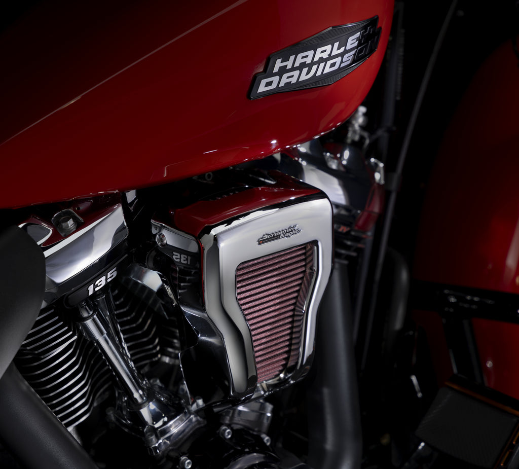 Harley-Davidson Screamin' Eagle Vortex Extreme Air Cleaner Chrome