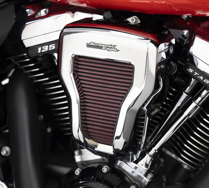 Harley-Davidson Screamin' Eagle Vortex Extreme Air Cleaner Chrome
