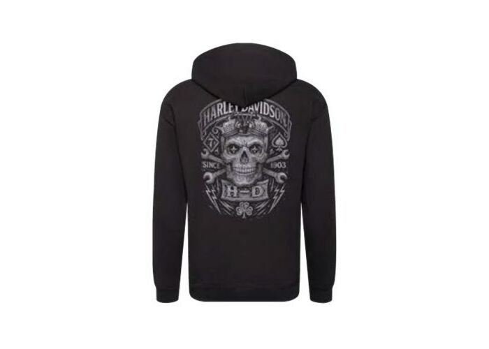 Harley-Davidson Men's Inscribe Zip Hoodie Black