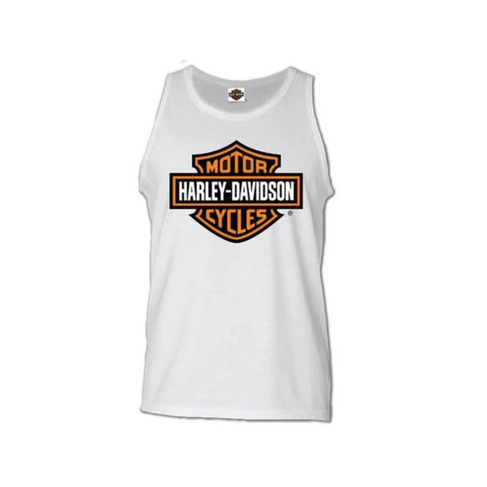Harley-Davidson® Bar & Shield Tank Tee - White