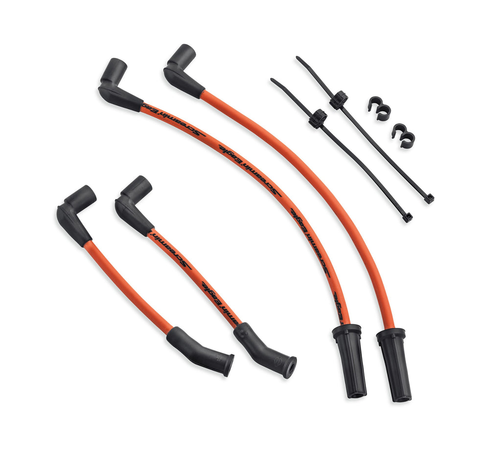 Harley-Davidson Screamin' Eagle 10mm Phat Spark Plug Wires Orange