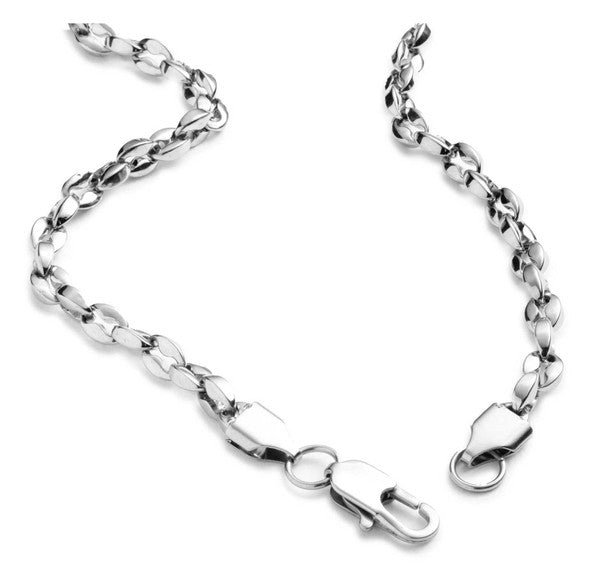 Harley-Davidson® Men's 26 in. Open Bar & Shield Pendant Necklace, Stainless Steel