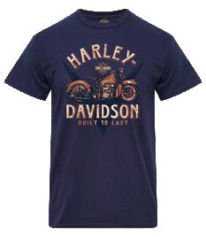 Harley-Davidson Men's Grind Dealer Tee Navy