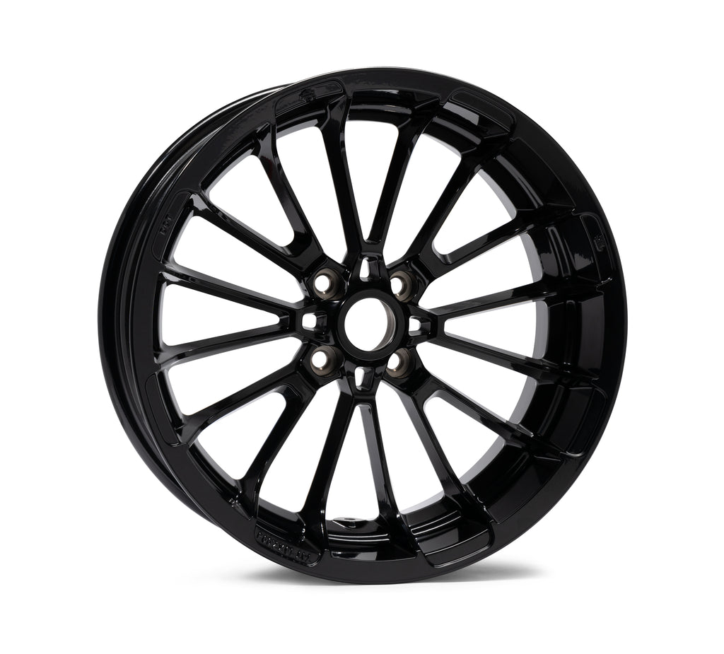 Harley-Davidson Roulette Gloss Black 18" Rear Wheel