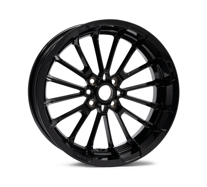 Harley-Davidson Roulette Gloss Black 18" Rear Wheel