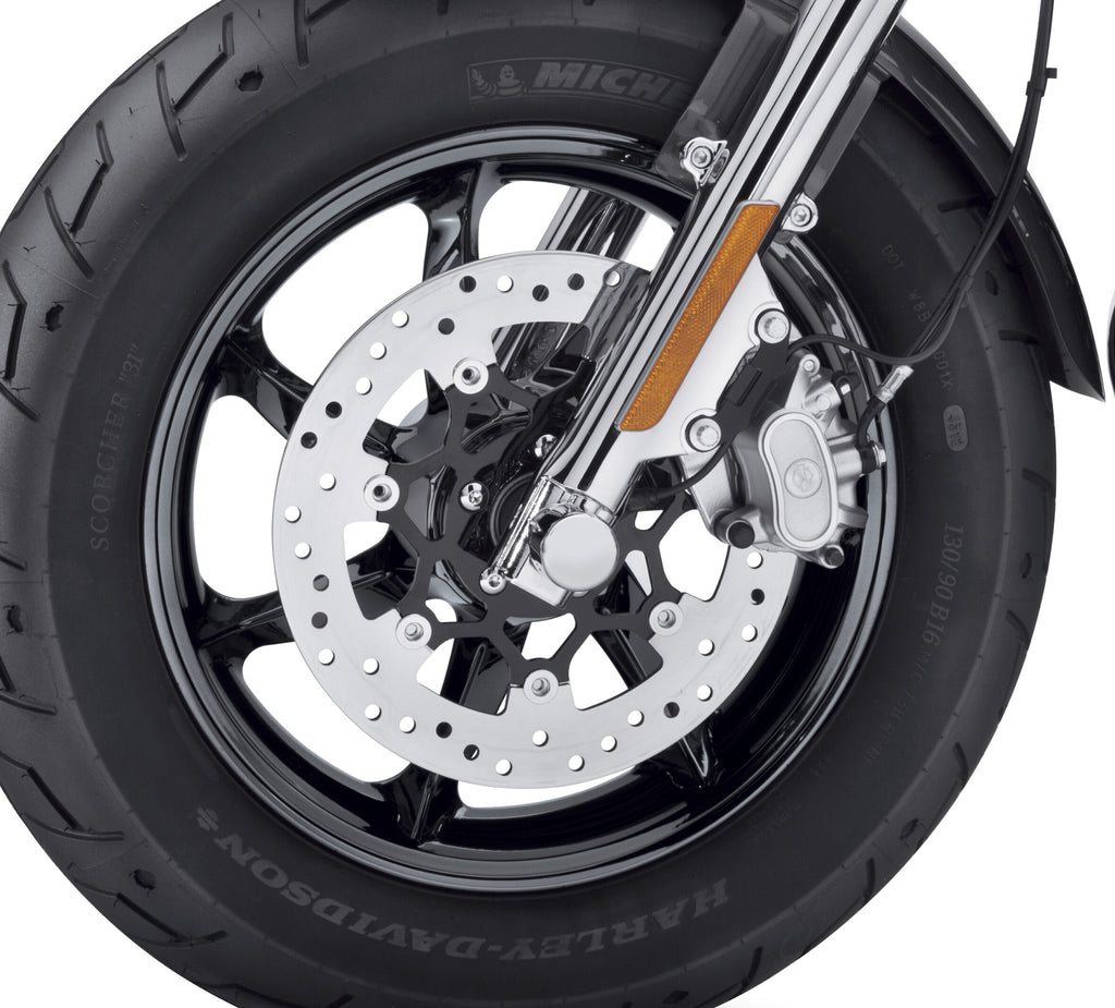 Harley-Davidson Split 7 Spoke Front Brake Rotor Black