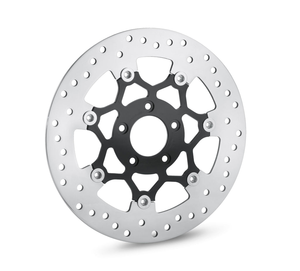 Harley-Davidson Split 7 Spoke Front Brake Rotor Black