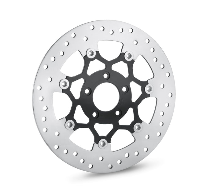Harley-Davidson Split 7 Spoke Front Brake Rotor Black
