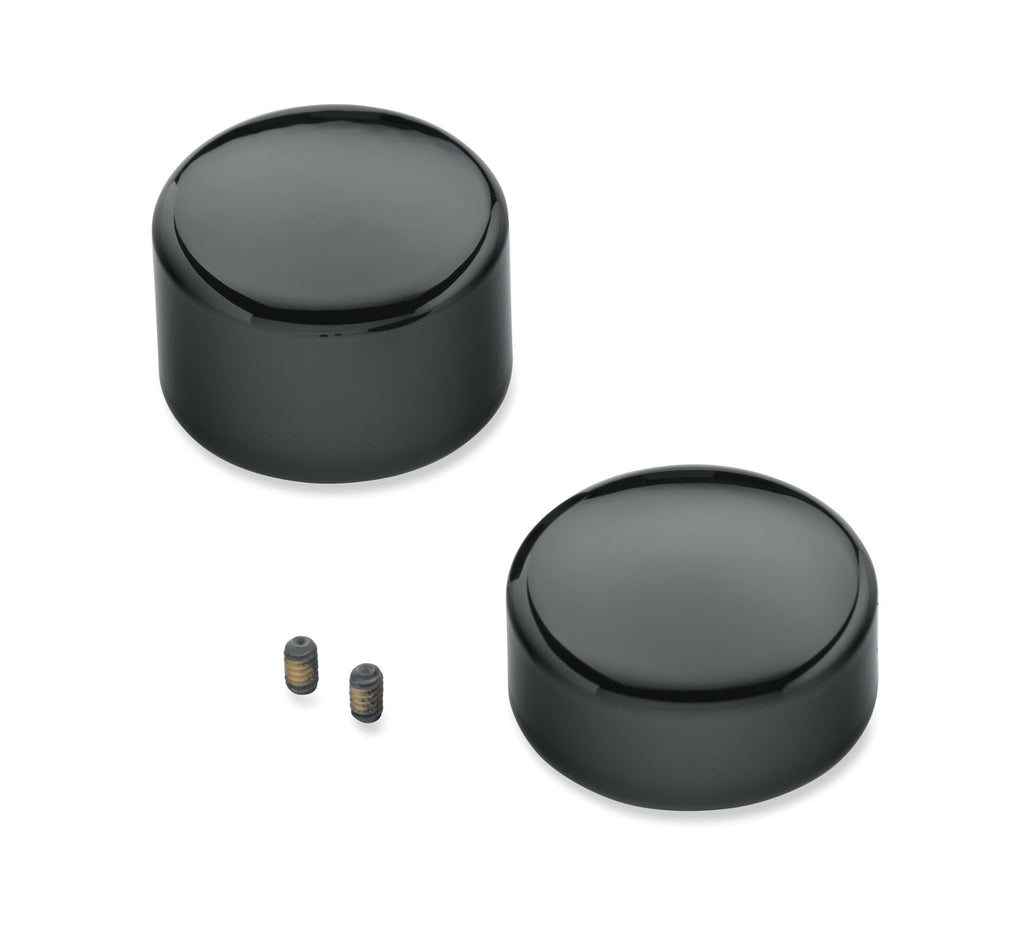 Harley-Davidson Rear Axle Nut Covers Gloss Black