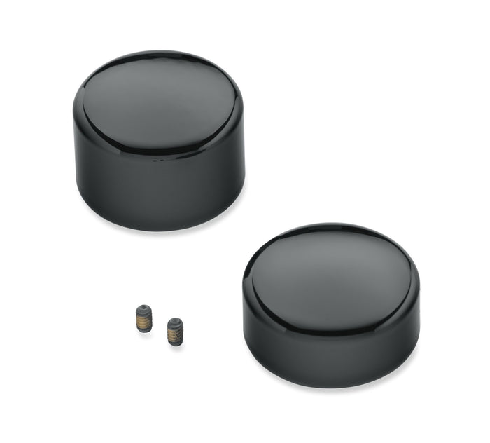 Harley-Davidson Rear Axle Nut Covers Gloss Black