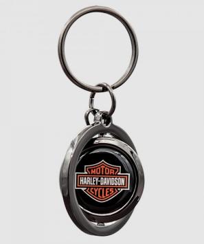 Harley-Davidson® Spinner Key Chain