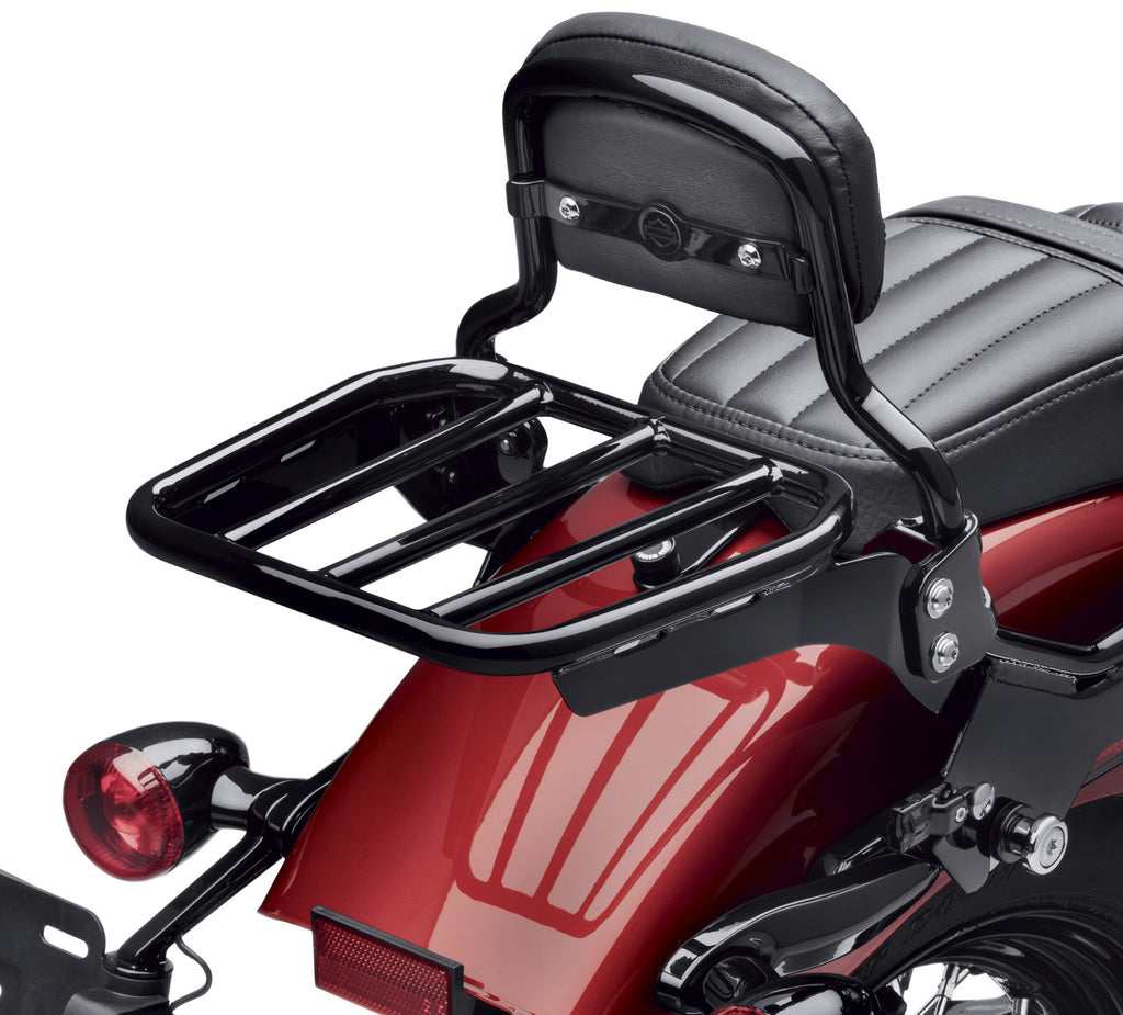 Harley-Davidson Sport Luggage Rack for HoldFast Sissy Bar Gloss Black