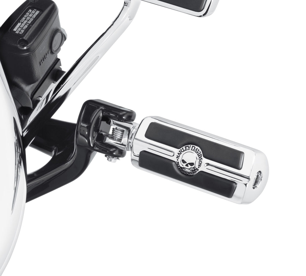 Harley-Davidson Willie G Skull Rider Footpegs Chrome