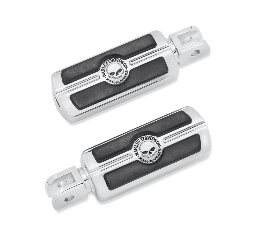 Harley-Davidson Willie G Skull Rider Footpegs Chrome
